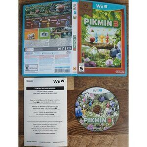 Pikmin 3 (Nintendo Wii U, 2013) Complete CIB - Tested